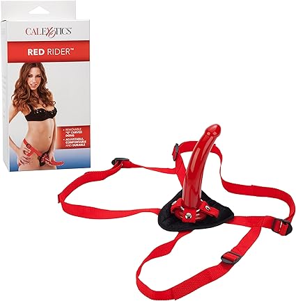 CalExotics Sophia's Red Rider Harness with Dong, SE-7658-11-3