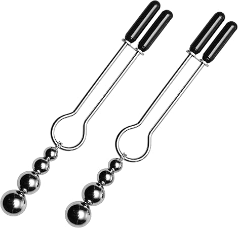 Master Series Adorn Triple Bead Nipple Clamp Set