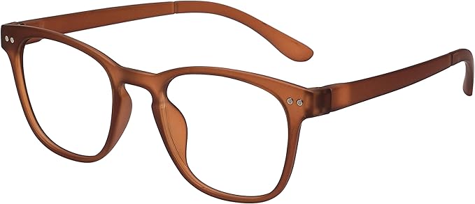 Blue, Brown, +2.00 Round Reading Glasses, 2