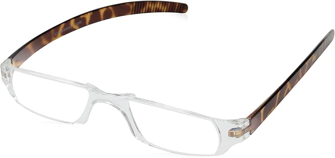 unisex adult 2 Reading Glasses, Tortoise, US