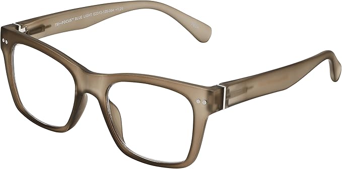 SAV Eyewear, Tri Focus Blue Light Readers, Barcelona, +2.50, Grey