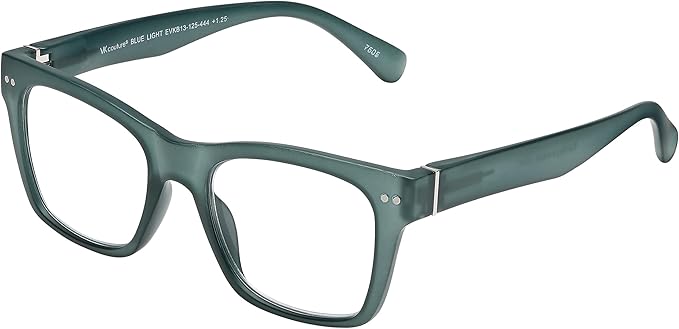 SAV Eyewear, Blue Light Readers, Barcelona, +1.25, Teal