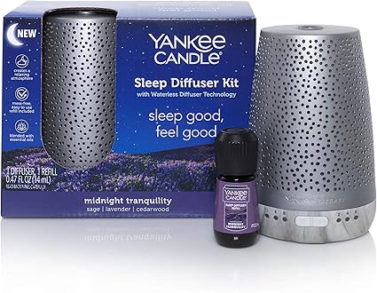 Yankee Candle, Sleep Diffuser Kit, Silver