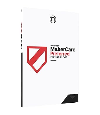 MakerBot MP07016 MakerCare Preferred Protection Plan for Replicator+ - 1 Year