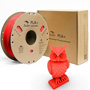 YOOPAI Creality Ender 1.75mm Red PLA (Pro) 3D Printer Filament—1KG Spool(2.2lbs), Diameter Accuracy +/- 0.03mm,Smooth Printing Filament