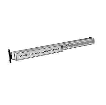 Lockey USA PB2542AL PB2542 Alarm, Aluminum Panic Bar, Aluminum