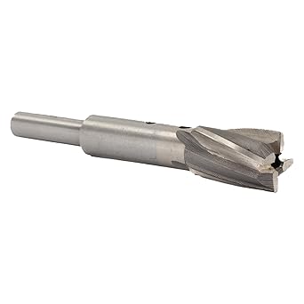 Drill America DEWA/CCBR25/32 DEWCBR Series Qualtech High-Speed Steel Aircraft Counterbore, 1/4