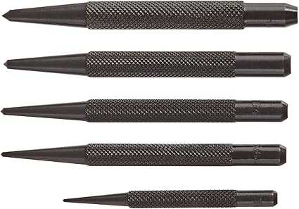 Fowler 52-500-015-0, Center Punch 5 Piece Set