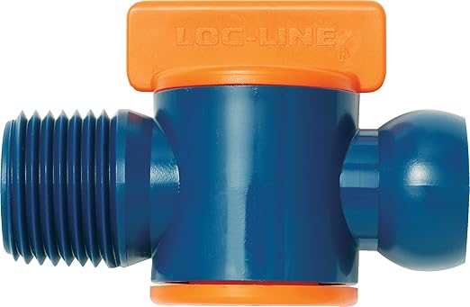 Loc-Line - 32092 Coolant Hose Component, Acetal Copolymer, Valve, 1/2