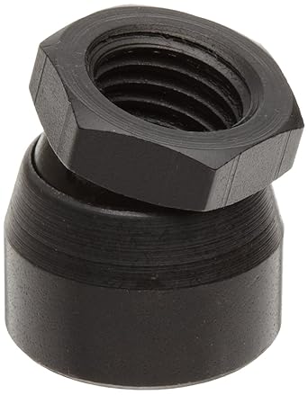 TE-CO 44304 Toggle Pad Black Oxide, 3/8-16 Thread Size (5-Pack)