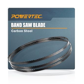 POWERTEC 105 Inch Bandsaw Blades, 1/2