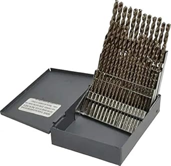 Topline Drill Bit Set #1 - #60 8% M42 Cobalt 60pcs