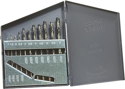 Viking Drill and Tool by Norseman 58650 SP-11M Type 643-UB135 Degree Split Point Magnum Super Premium Jobber Drill Bit Set (11 Piece)