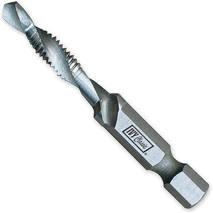 IVY Classic 06009 3/8-Inch-16NC Combo Drill/Tap Bit, M2 High Speed Steel, 1/Card