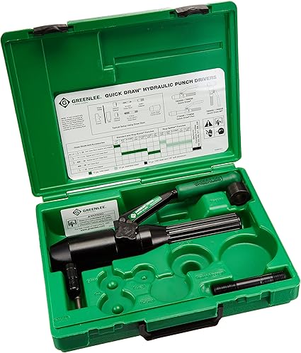 Greenlee 7804-SB Quick Draw Hydraulic Punch Driver & Kit