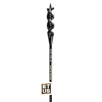 Eagle Tool US EA75036 Installer Drill Bit, Auger Style, 3/4-Inch by 36-Inch, 1/4-Inch Shank, Made in The USA