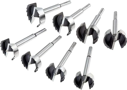 Steelex D1029 8 Piece Forstner Bit Set