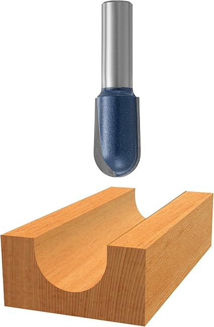 Bosch 85450M 3/8 in. x 3/4 in. Carbide Tipped Extended Round Nose Bit