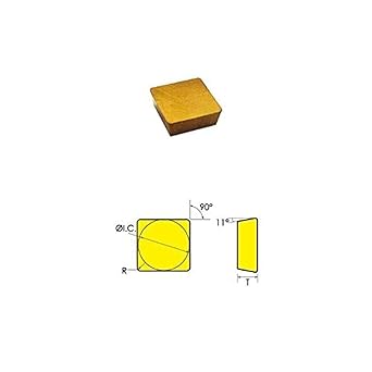 HHIP 6021-2422 SPG-422 TiN Coated Carbide Insert