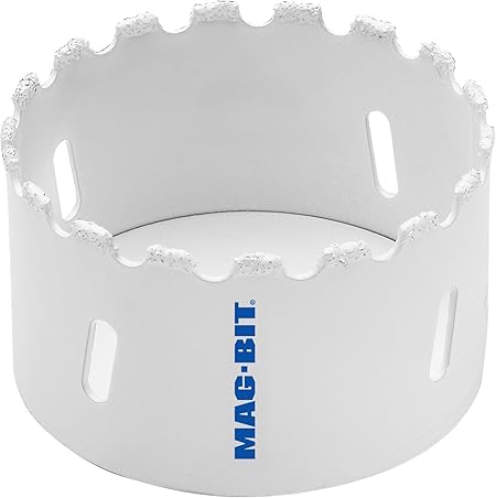 MAGBIT - MAG-8967 625.6616 MAG625 4-1/8-Inch Carbide Grit Hole Saw with 1-9/16-Inch Depth