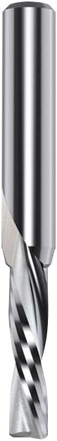 CMT 192.005.11 Solid Carbide Down Spiral Bit, 3/16-Inch Diameter by 2-Inch Length, 1/4-Inch Shank