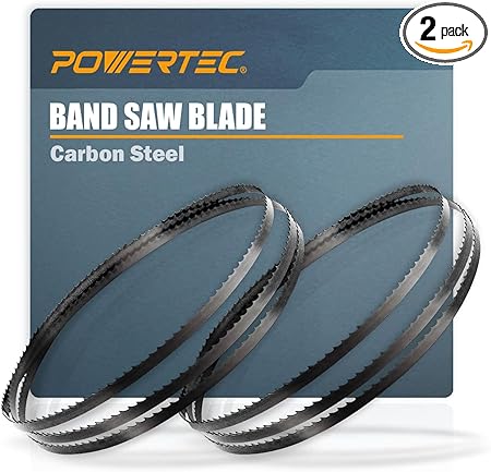 POWERTEC 80 Inch Bandsaw Blades, 1/2