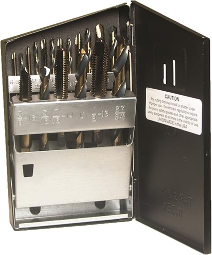 Viking Drill and Tool 58010 SP-18TDF Type 20-UB Spiral Point Plug Style Magnum Super Premium Tap/Drill Set