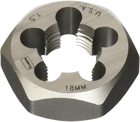 IRWIN AmericanTool 6959 IRWIN SEPTLS5856959 - hanson High Carbon Steel Metric Hexagon Dies - 6959 (6959),