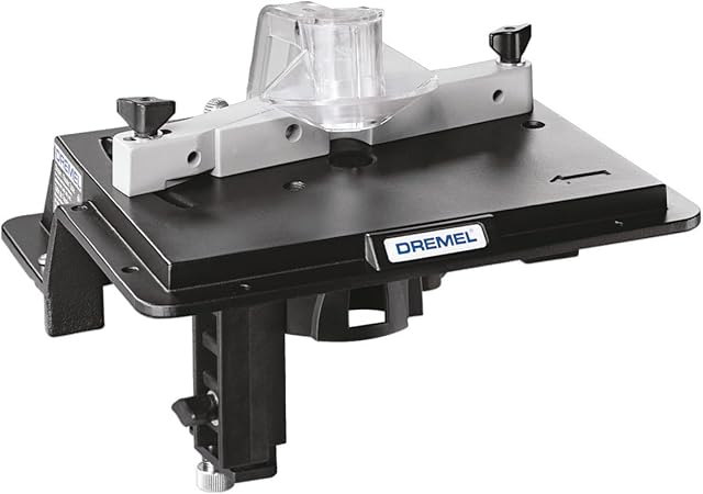 Dremel 231 Portable Rotary Tool Shaper and Router Table - Woodworking Attachment - Perfect for Sanding, Shaping, and Trimming Edges