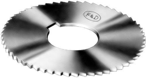 F&D Tool Company 15220-B844 Screw Slotting Saws, High Speed Steel, 2.75