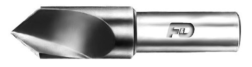 F&D Tool Company 26414-X114 Single Flute Countersinks, High Speed Steel, 100 Degrees, 1/2