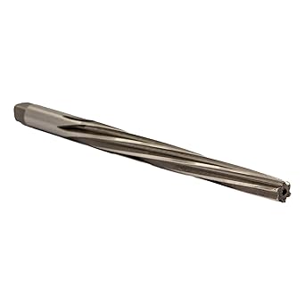 Drill America DWRRTPS2/0 #2/0 High Speed Steel Spiral Flute Taper Pin Reamer, DWR Series