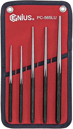 5PC Long Taper Line Up Punch Set - PC-565LU,full size