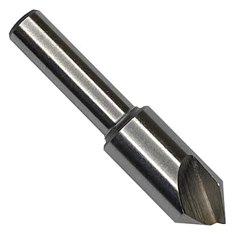 HHIP 2001-0375 3/8 Inch Single Flute 82 Degree HSS Countersink - (Pack of 3)