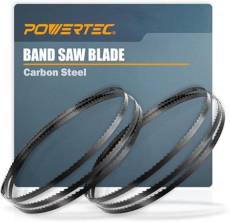 POWERTEC 93-1/2 Inch Bandsaw Blades, 1/2