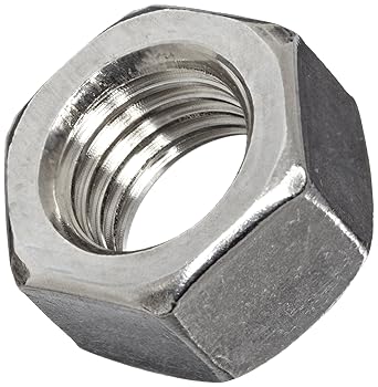 Small Parts FSC58HN316 316 Stainless Steel Hex Nut, Plain Finish, ASME B18.2.2, 5/8