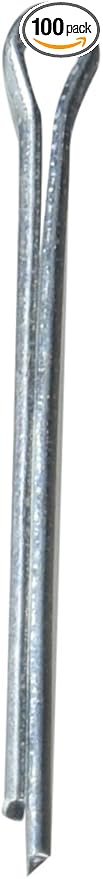 381628 1/16 x 1-Inch Cotter Pin Extended Prong, 100-Pack