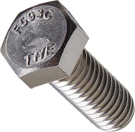 Hillman 831618 3/8-16 x 1-Inch Stainless Steel Hex Cap Screw, 50-Pack