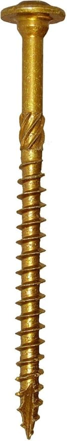 GRK 772691121370 Fasteners-96025 RSS-185 10 by 3-1/8-Inch Structural, 50 Screws per Package-772691121370, Gold, 50 Count