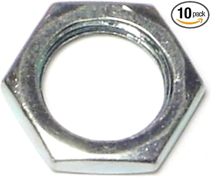 Hard-to-Find Fastener 014973142780 Hex Locknuts, 1/4 IP x 11/16, Piece-10