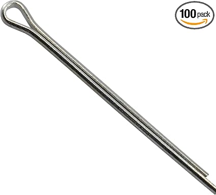 014973233570 Spring Steel Cotter Pins, 1/8 x 2-Inch, 100-Piece