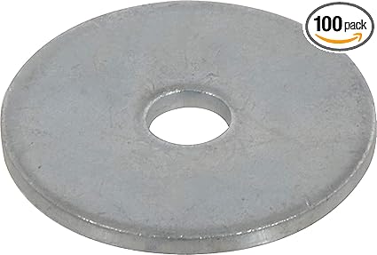 Hillman 290018 Zinc Fender Washers, 1/4