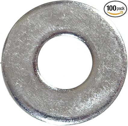 35009 SAE Flat Washer, 100-Pack