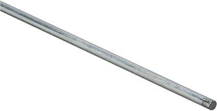 National Hardware N179-754 4005BC Smooth Rod in Zinc plated,3/16