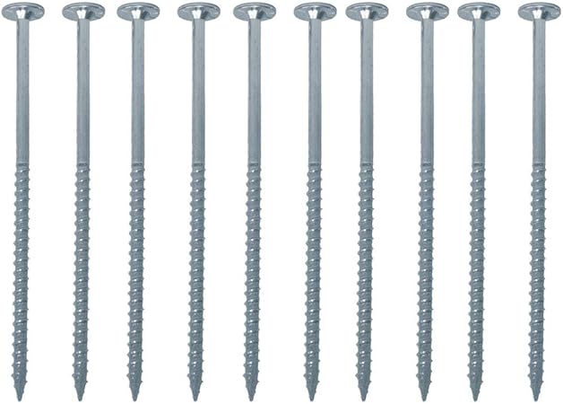 FastCap PowerHead Wood Screws with Flat Head - Self-Tapping Point - 2.5