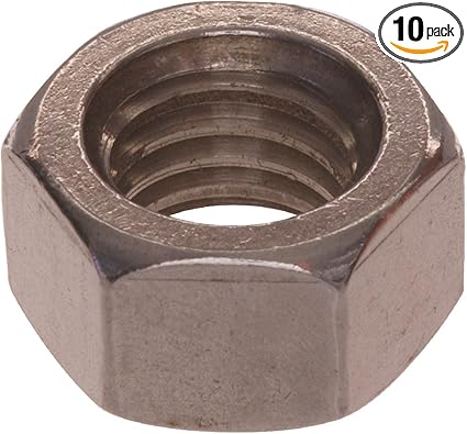 Hillman 2532 3/8-16-Inch Stainless Steel Hex Nut, 10-Pack