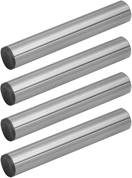 POWERTEC 71474 Hardened Steel Dowel Pins 1/2 Inch, Heat Treated and Precisely Shaped for Accurate Alignment, 4 Pack