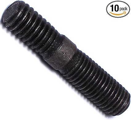 014973360771 Automotive Studs, 5/16-18 x 5/16-24 x 1-1/2, (Pack of 10)