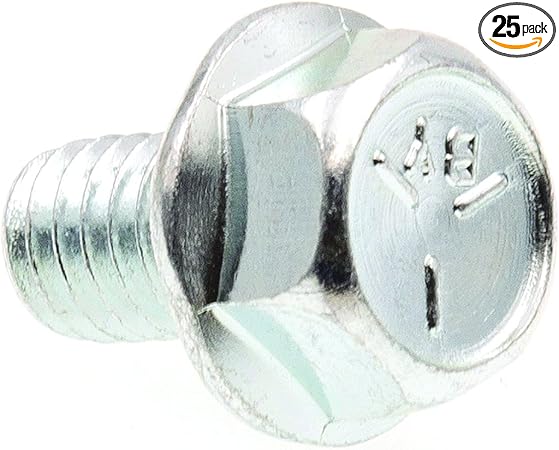 Prime-Line 9090855 Serrated Flange Bolts, 5/16 In.-18 X 1/2 In., Zinc Plated Case Hardened Steel (25 Pack)