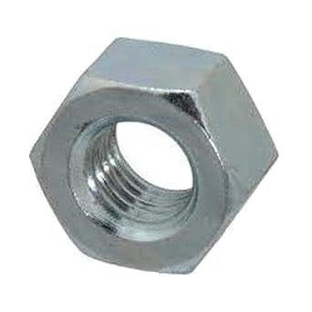 Small Parts FSC14HN5Z Medium-Strength Steel Hex Nut, Grade 5, Zinc Plated, 1/4